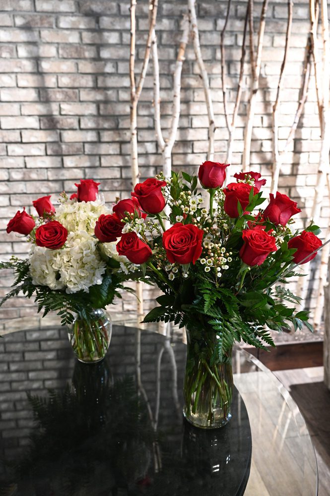 event flowers placed on a table event flowers placed on a table
