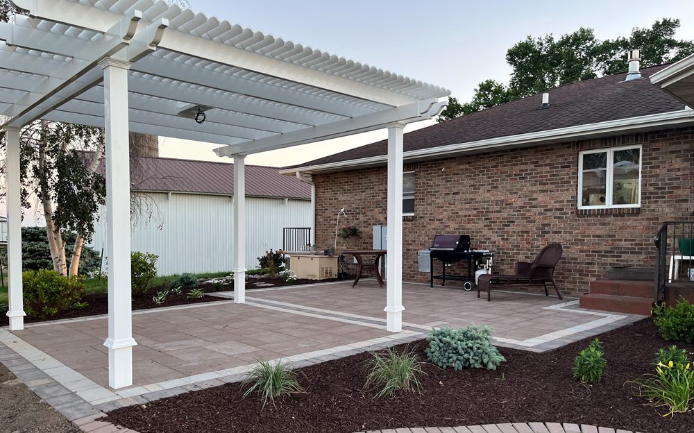 garden patio with white pergola garden patio with white pergola