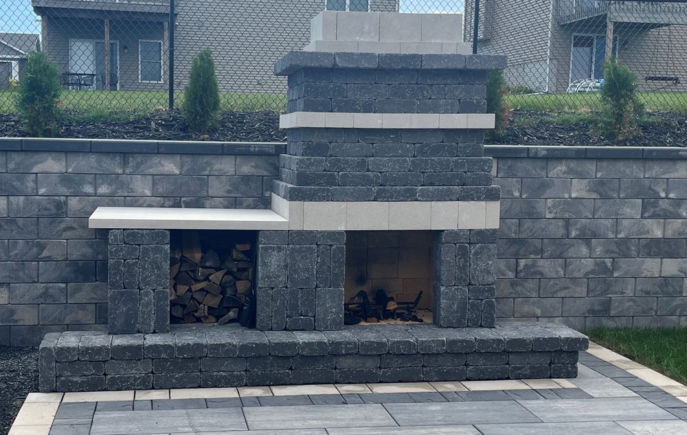 hardscape fireplace hardscape fireplace