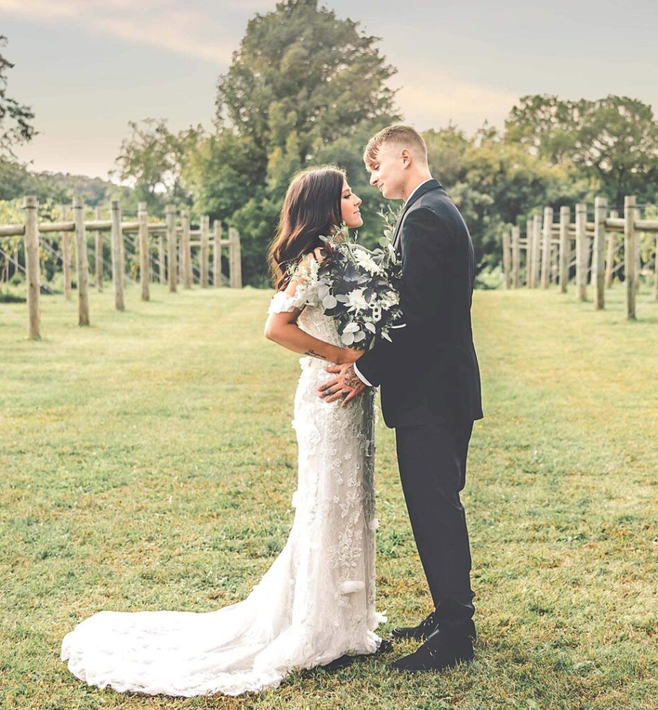 couple looking at each other